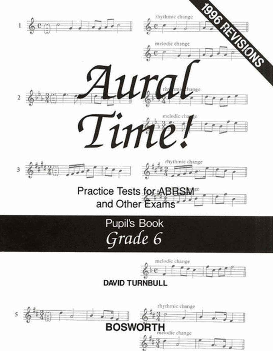 Aural Time Pupils Book Gr6 Turnbull Abrsm