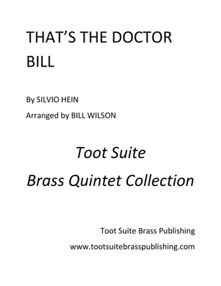 Book cover for That's the Doctor Bill