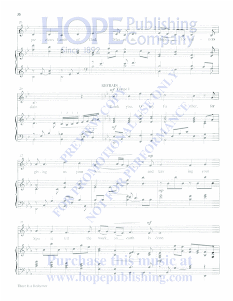 Seven Sacred Vocal Solos High Voice scores gallery preview page 41
