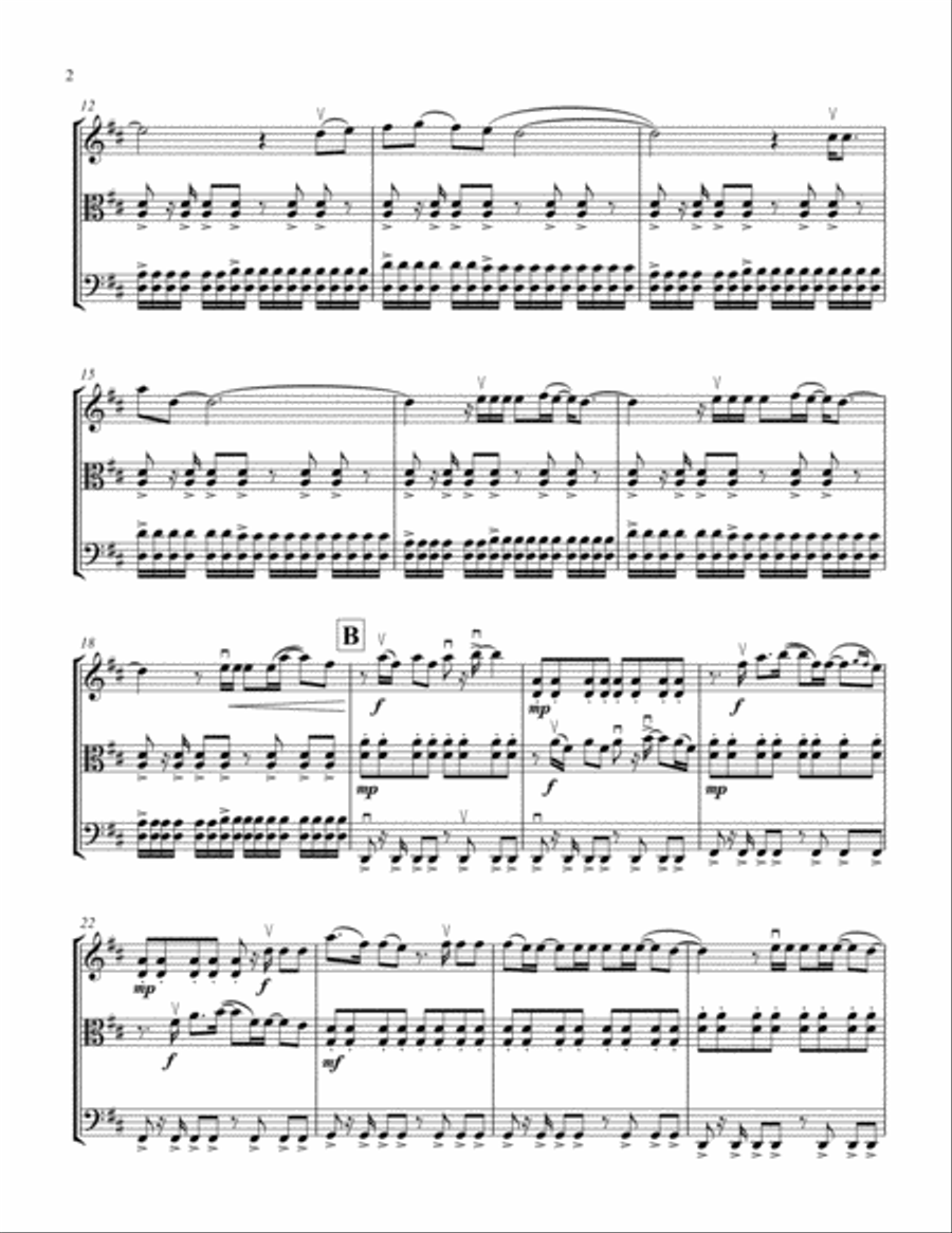 XO String Trio scores gallery preview page 3