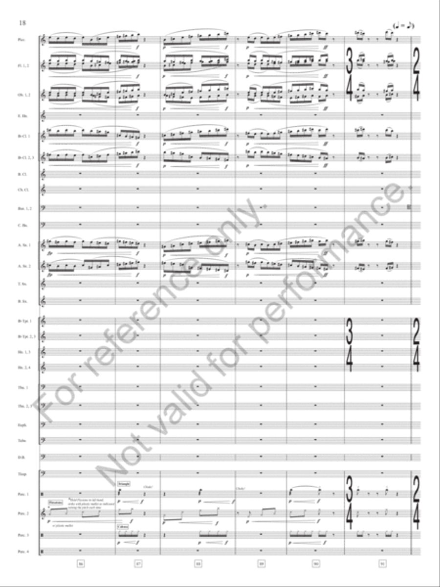 Arkansas Traveler Arkansas Traveler Concert Band scores gallery preview page 19