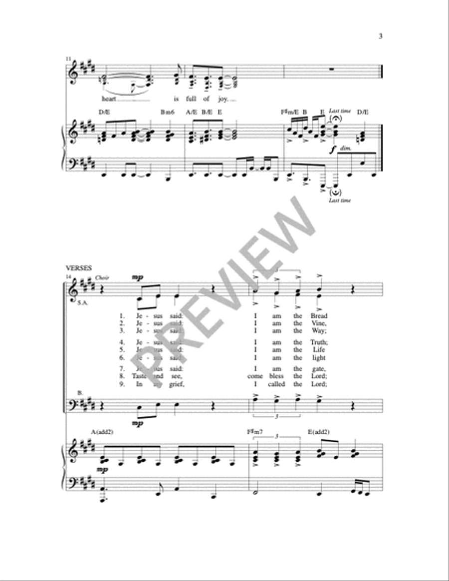 I Received the Living God 3-Part scores gallery preview page 4
