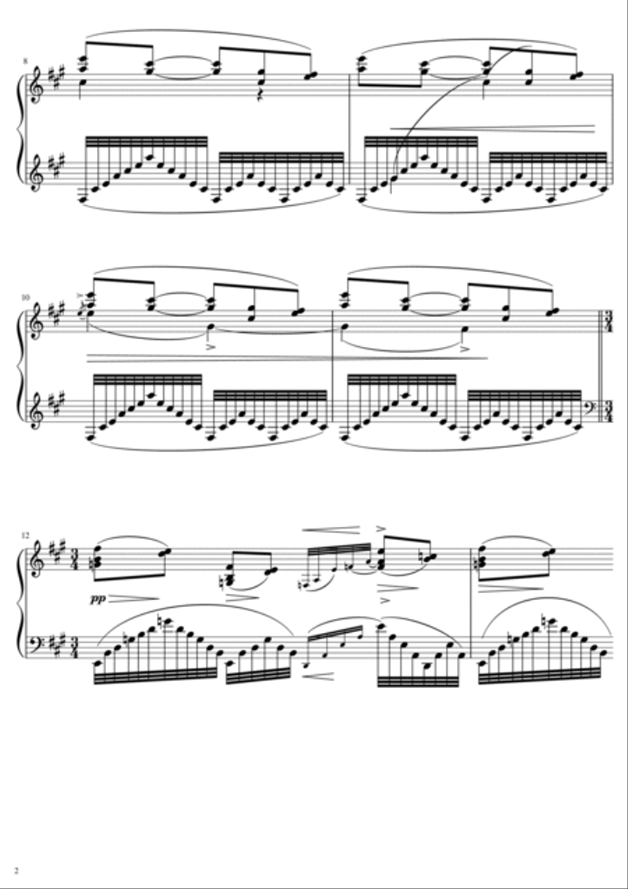 Ravel - Miroirs - 3. Une Barque sur l'océan - For Piano Solo Original Piano Solo scores gallery preview page 2