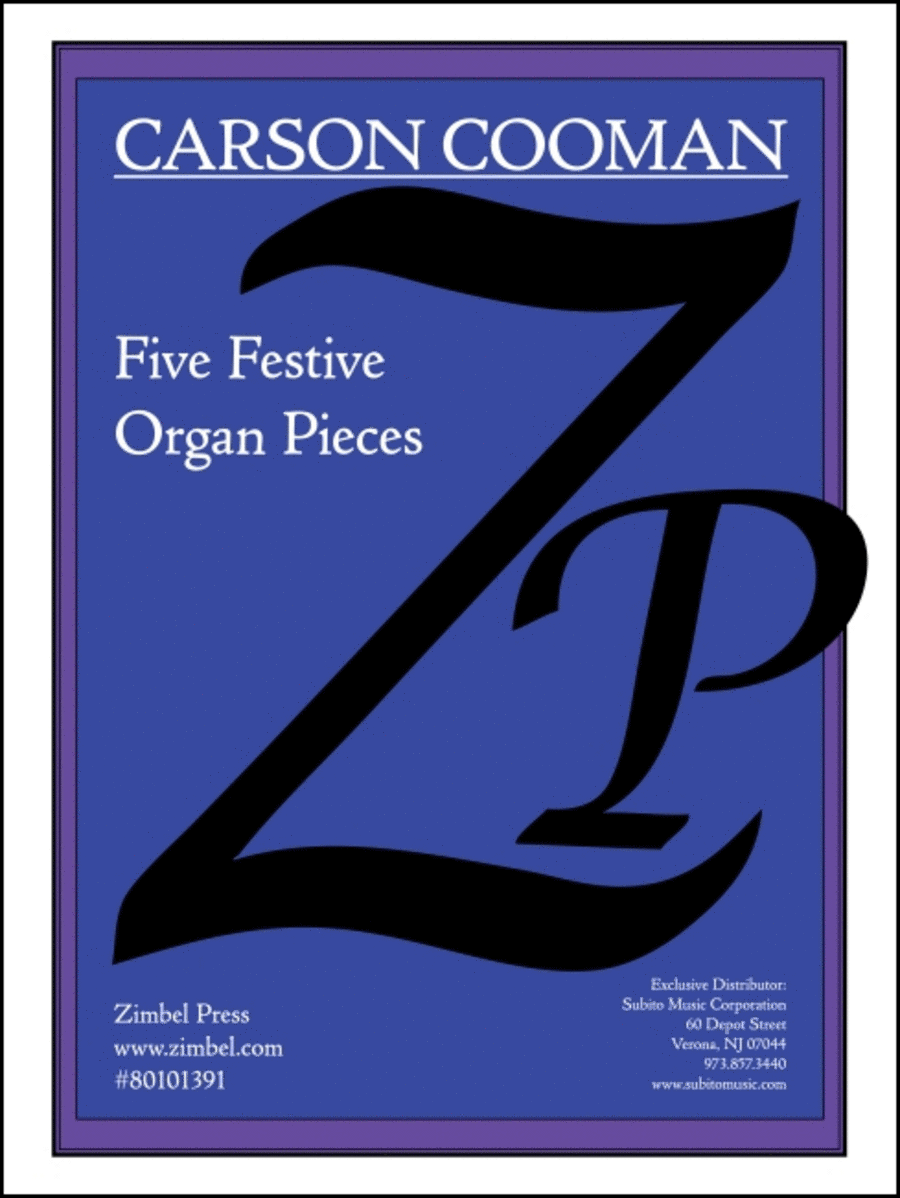 Five Festive Organ Pieces, Set 1