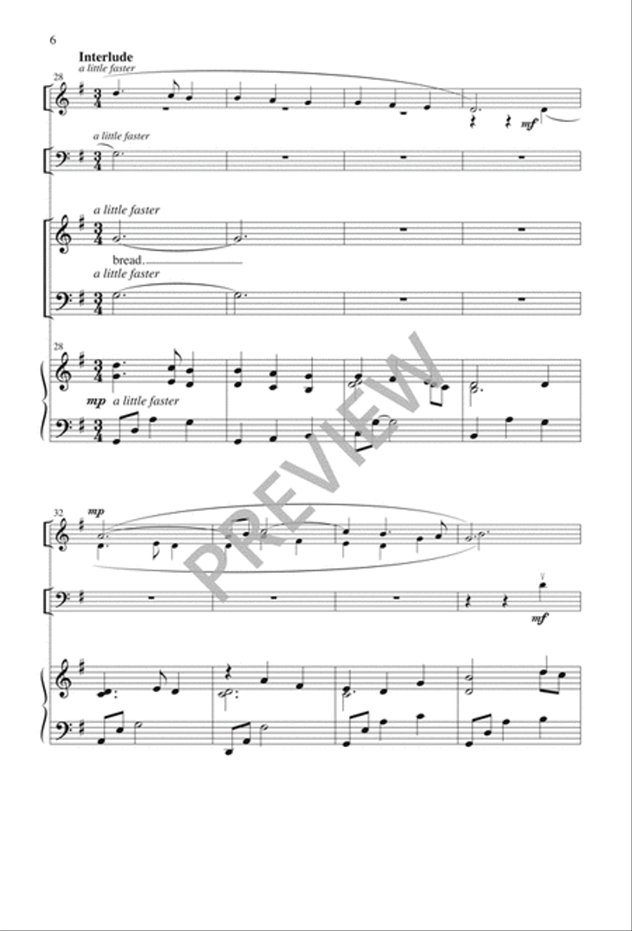 Child of Joy and Peace Child of Joy and Peace 4-Part scores gallery preview page 6