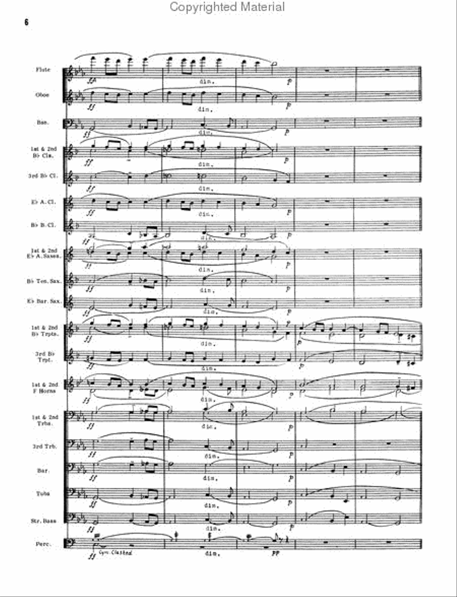 Air For Band Air For Band Concert Band scores gallery preview page 3