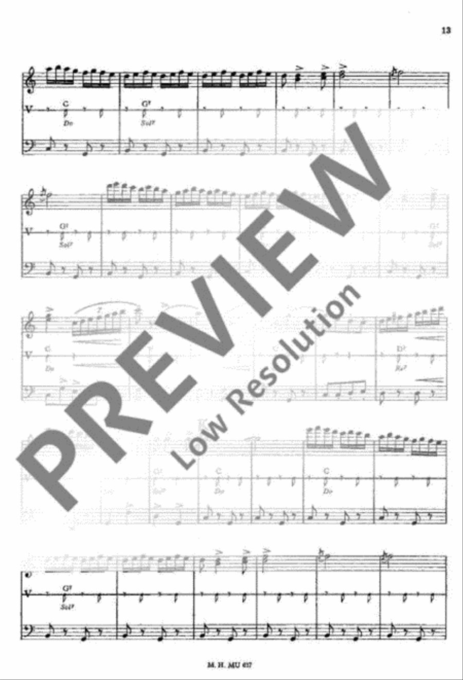 Chromonica Trio Harmonica scores gallery preview page 14
