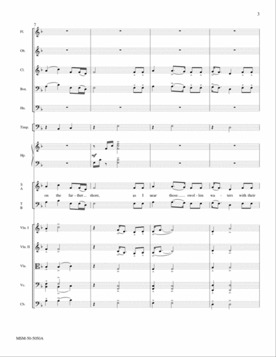 Hark, I Hear the Harps Eternal Choir scores gallery preview page 3
