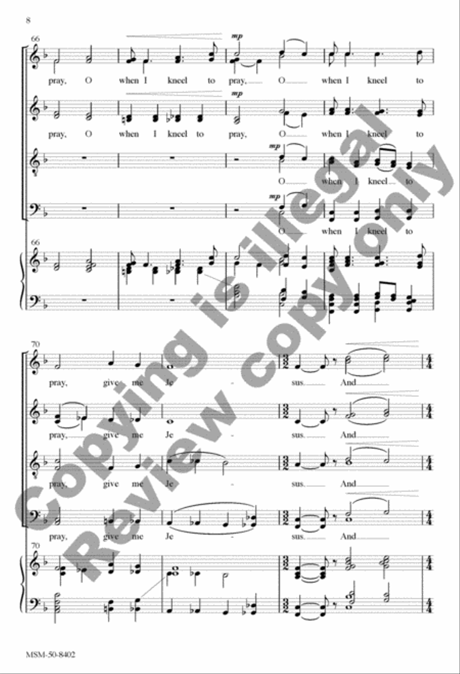 Give Me Jesus Give Me Jesus Divisi scores gallery preview page 19