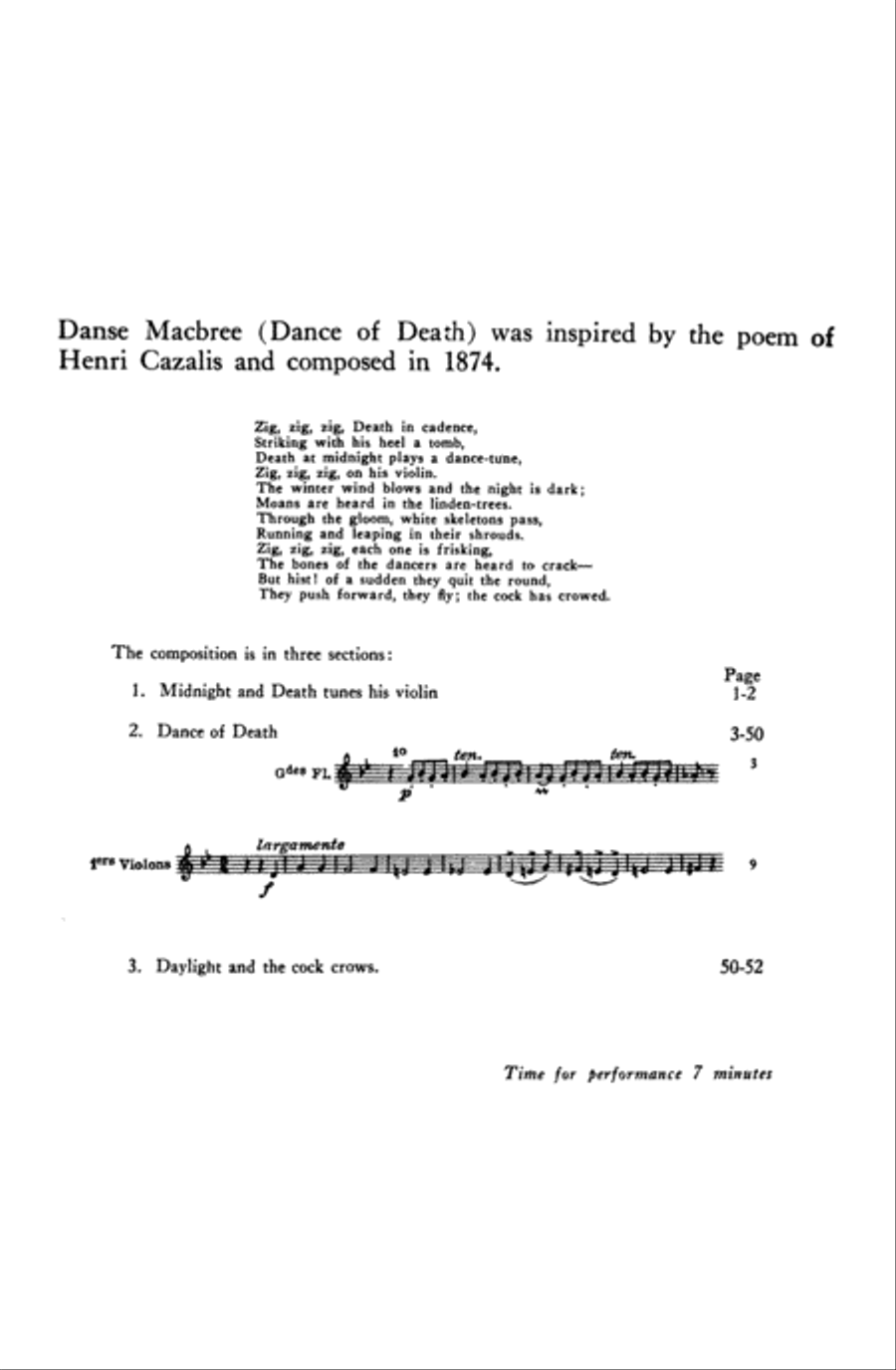 Danse Macabre, Op. 40 Danse Macabre, Op. 40 Full Orchestra scores gallery preview page 3