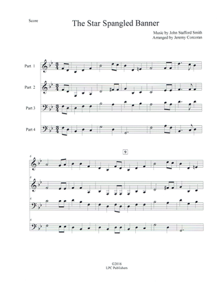 The Star Spangled Banner for Mixed Instrumentation