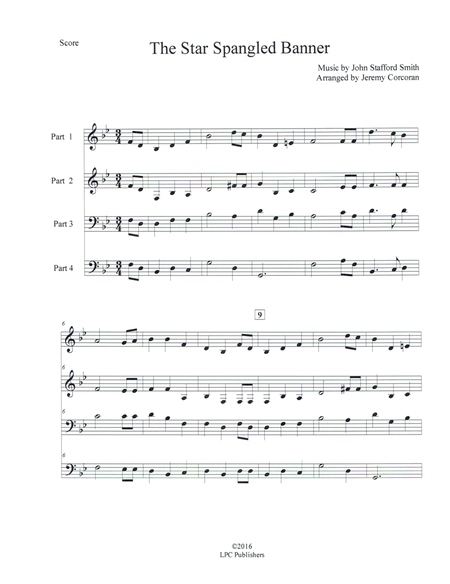 The Star Spangled Banner for Mixed Instrumentation image number null