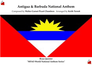 Antigua & Barbuda National Anthem for Brass Quintet ("Fair Antigua, We Salute Thee") MFAO World Nati
