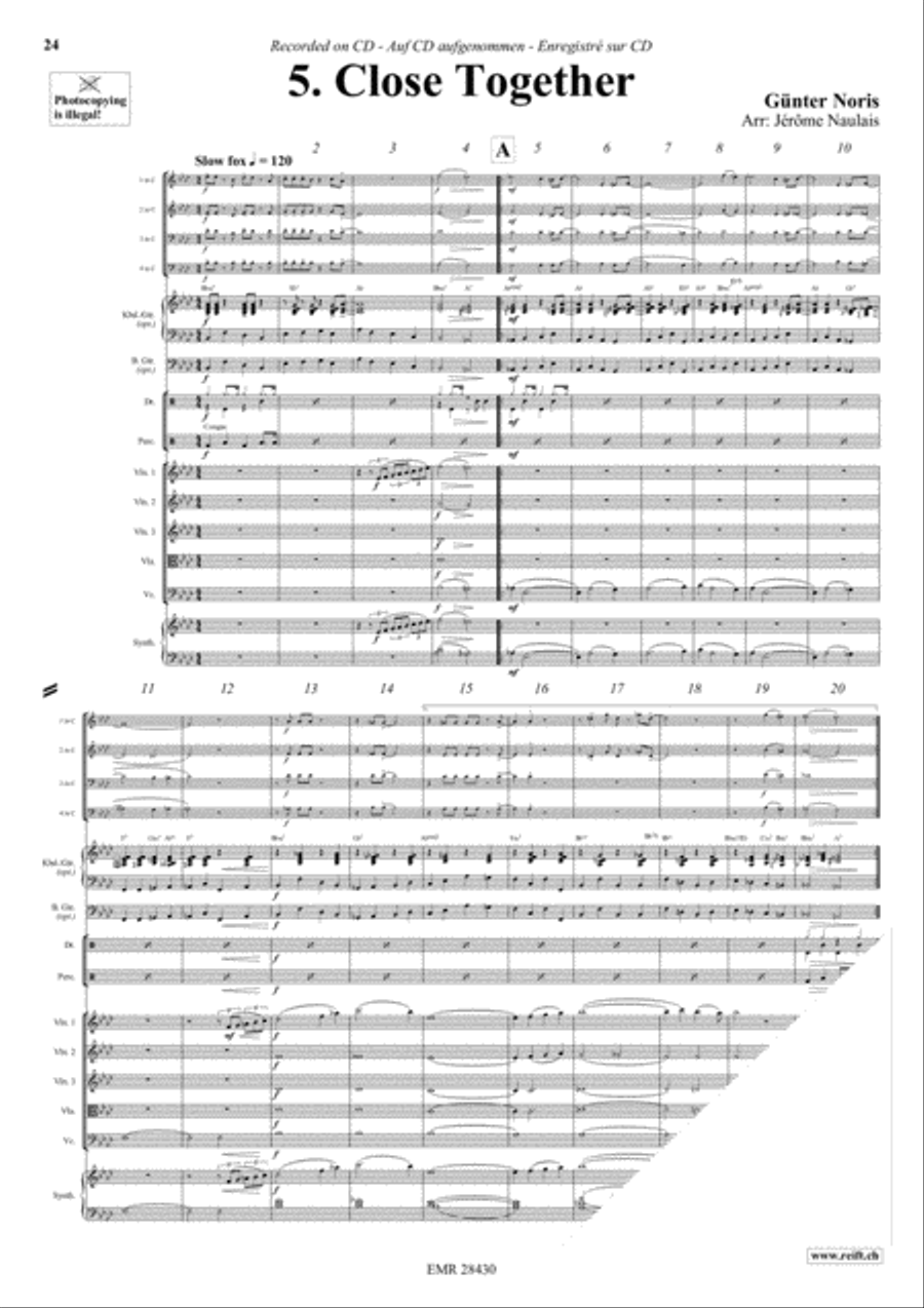 Let's Dance Volume 1 Woodwind Quartet scores gallery preview page 7