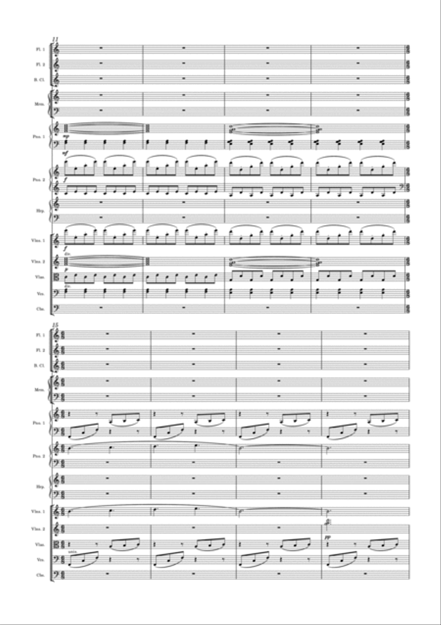 Upton Manor (A Soundtrack Album) Full Orchestra scores gallery preview page 3