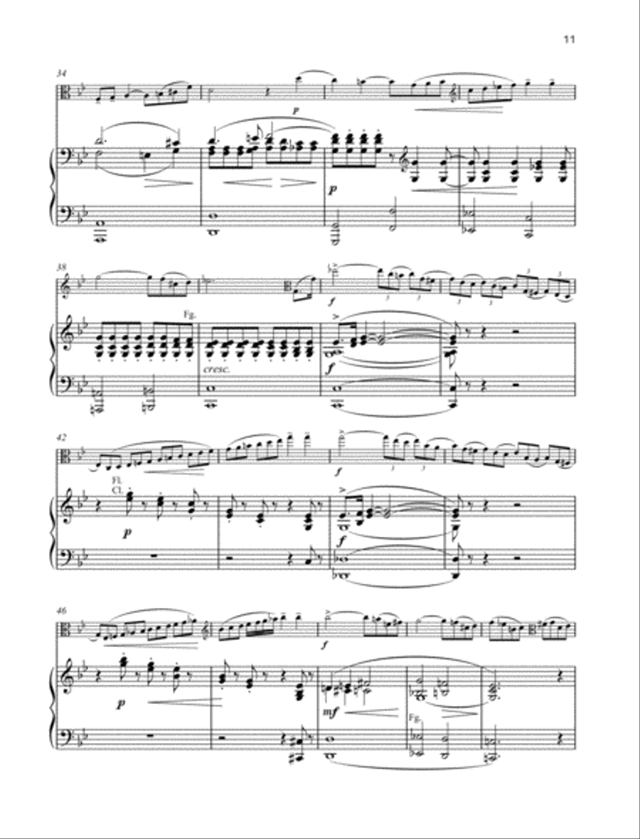 Concertino Piano Accompaniment scores gallery preview page 3