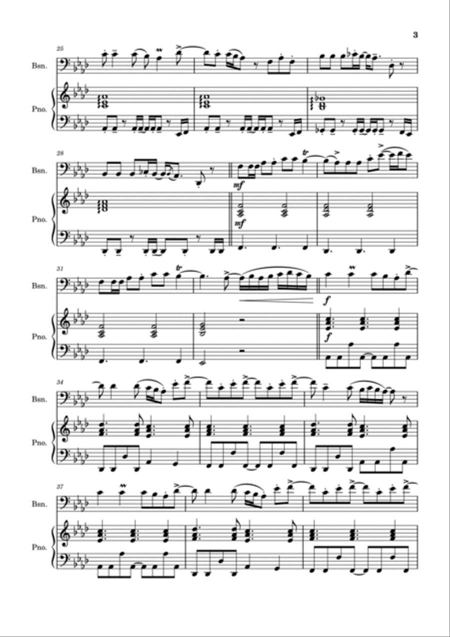 Good Grief Bassoon scores gallery preview page 3