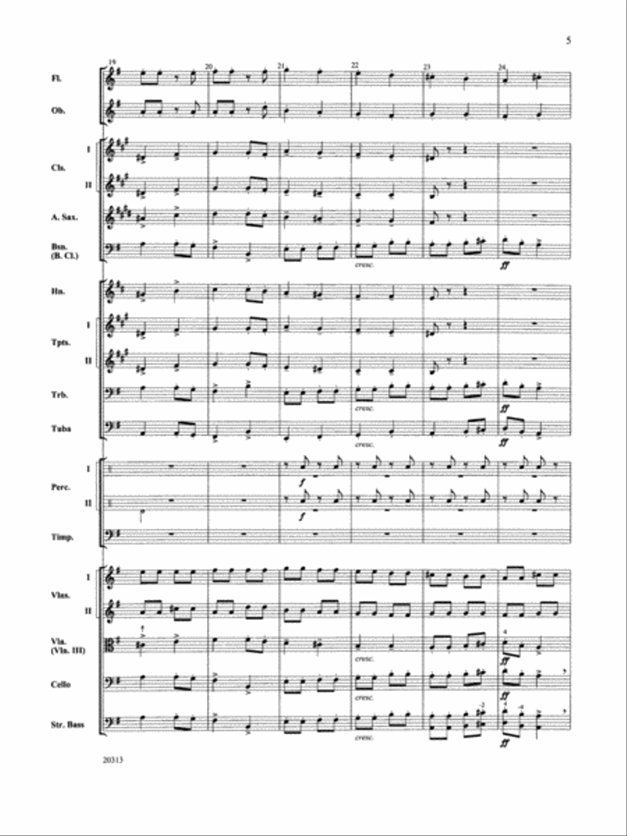 Trepak from The Nutcracker Ballet: Score Full Orchestra scores gallery preview page 5