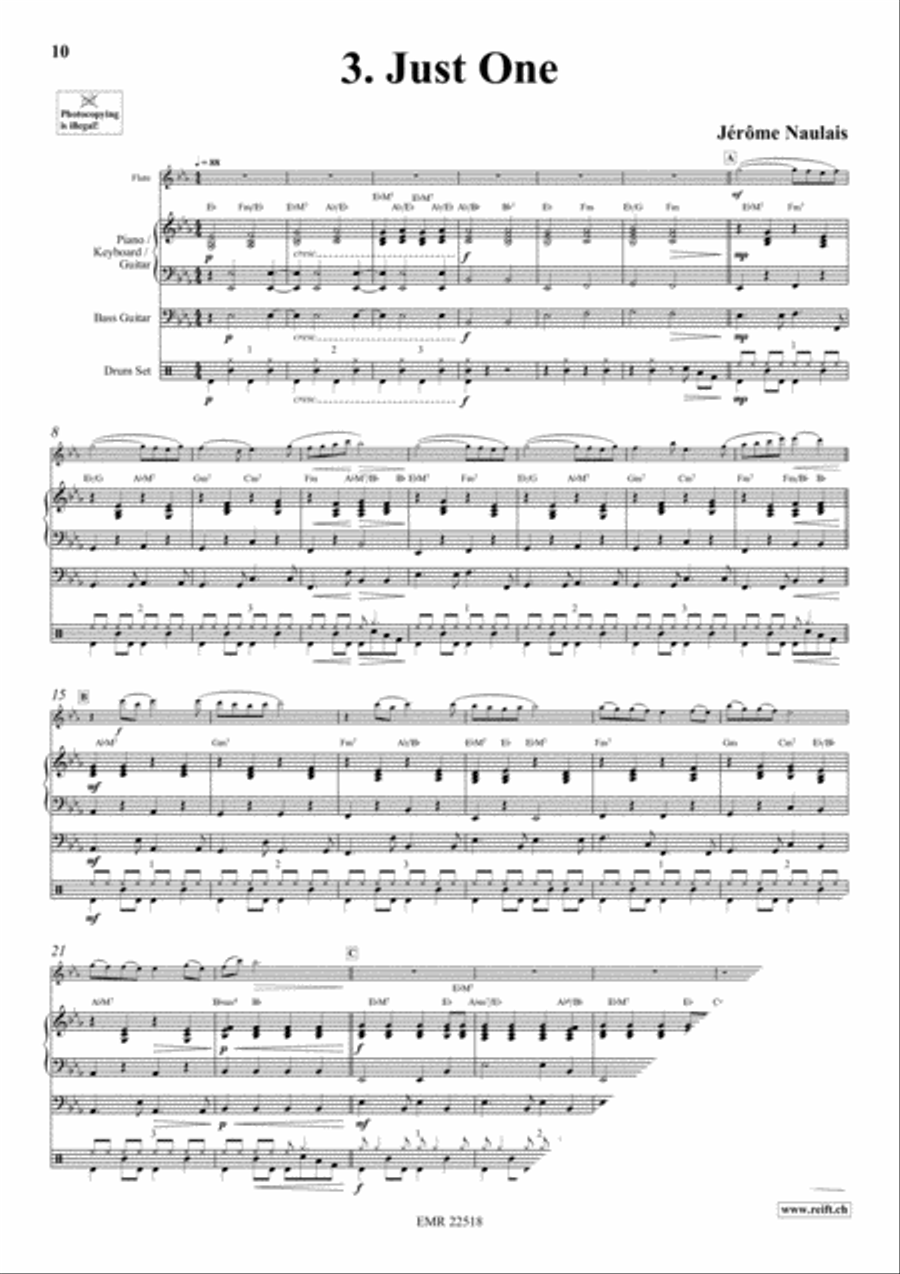 Play With Your Band Volume 3 Flute scores gallery preview page 5