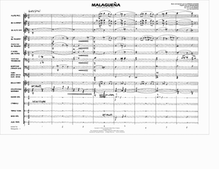 Book cover for Malaguena - Conductor Score (Full Score)