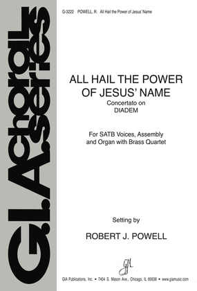 Book cover for All Hail the Power of Jesus' Name - Instrument edition