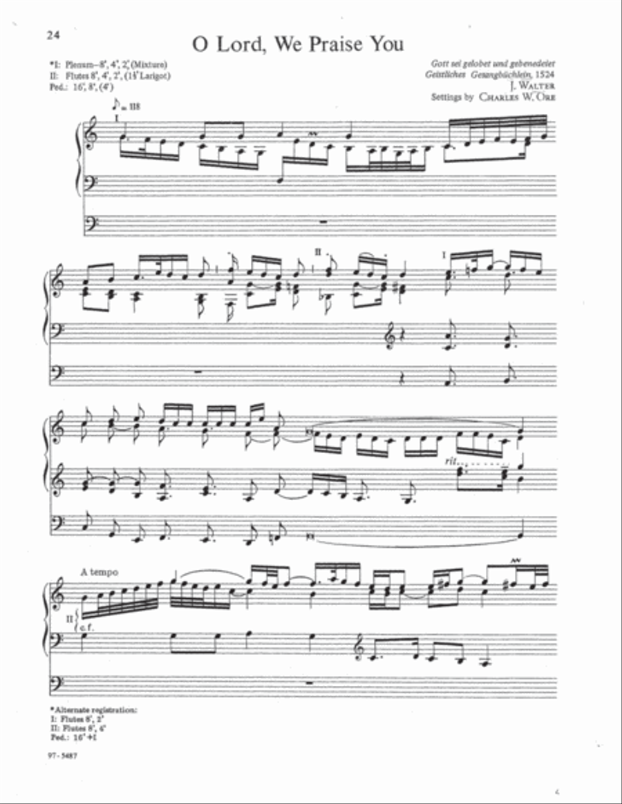 Hymn Preludes for Holy Communion, Vol. II Organ scores gallery preview page 8