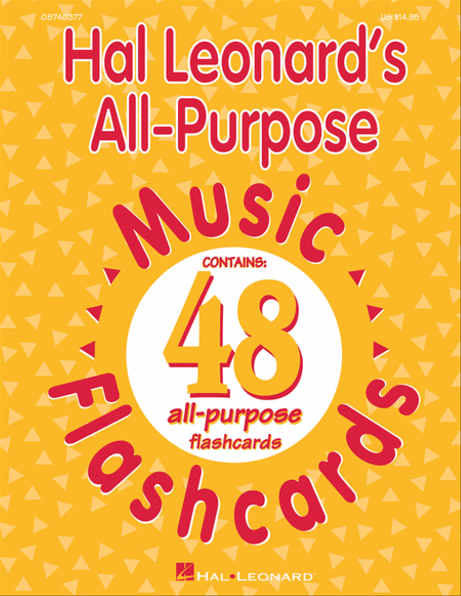 Hal Leonard's All-Purpose Music Flashcards Choir scores gallery preview page 1