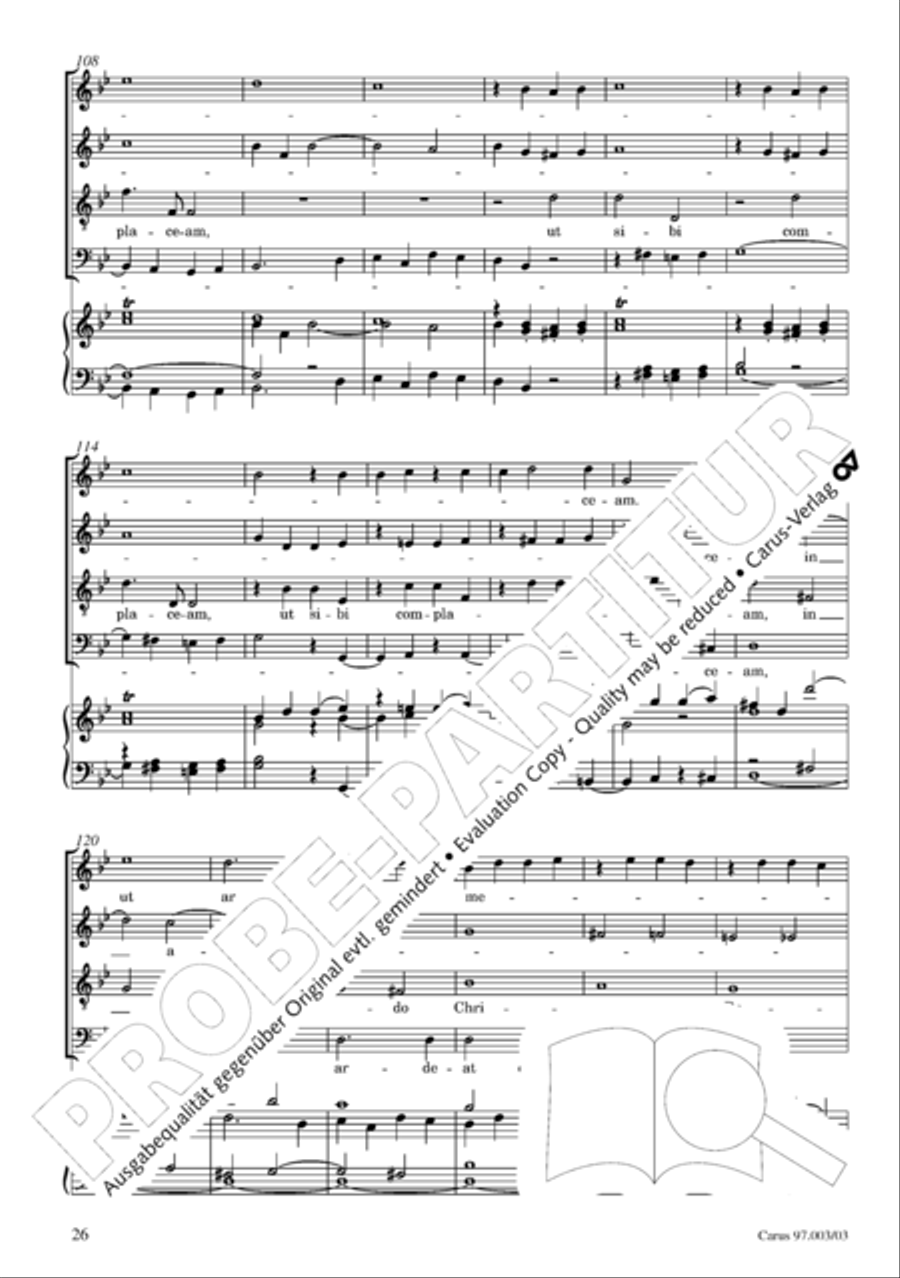 Stabat mater 4-Part scores gallery preview page 27