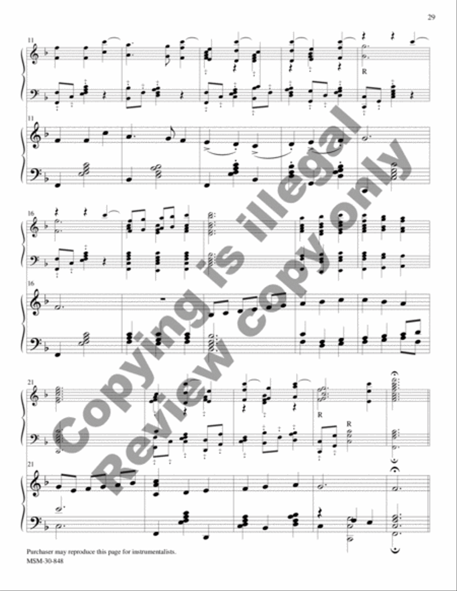 Let Praises Ring, Volume 3 5-Octaves scores gallery preview page 136