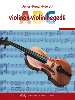 Book cover for Violin-ABC