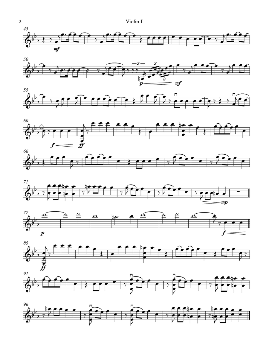 Radioactive String Quartet scores gallery preview page 2