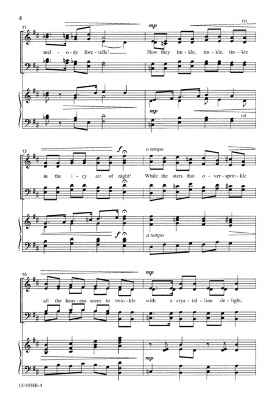 The Bells The Bells 4-Part scores gallery preview page 4
