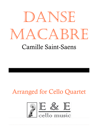Book cover for Danse Macabre (Cello Quartet)