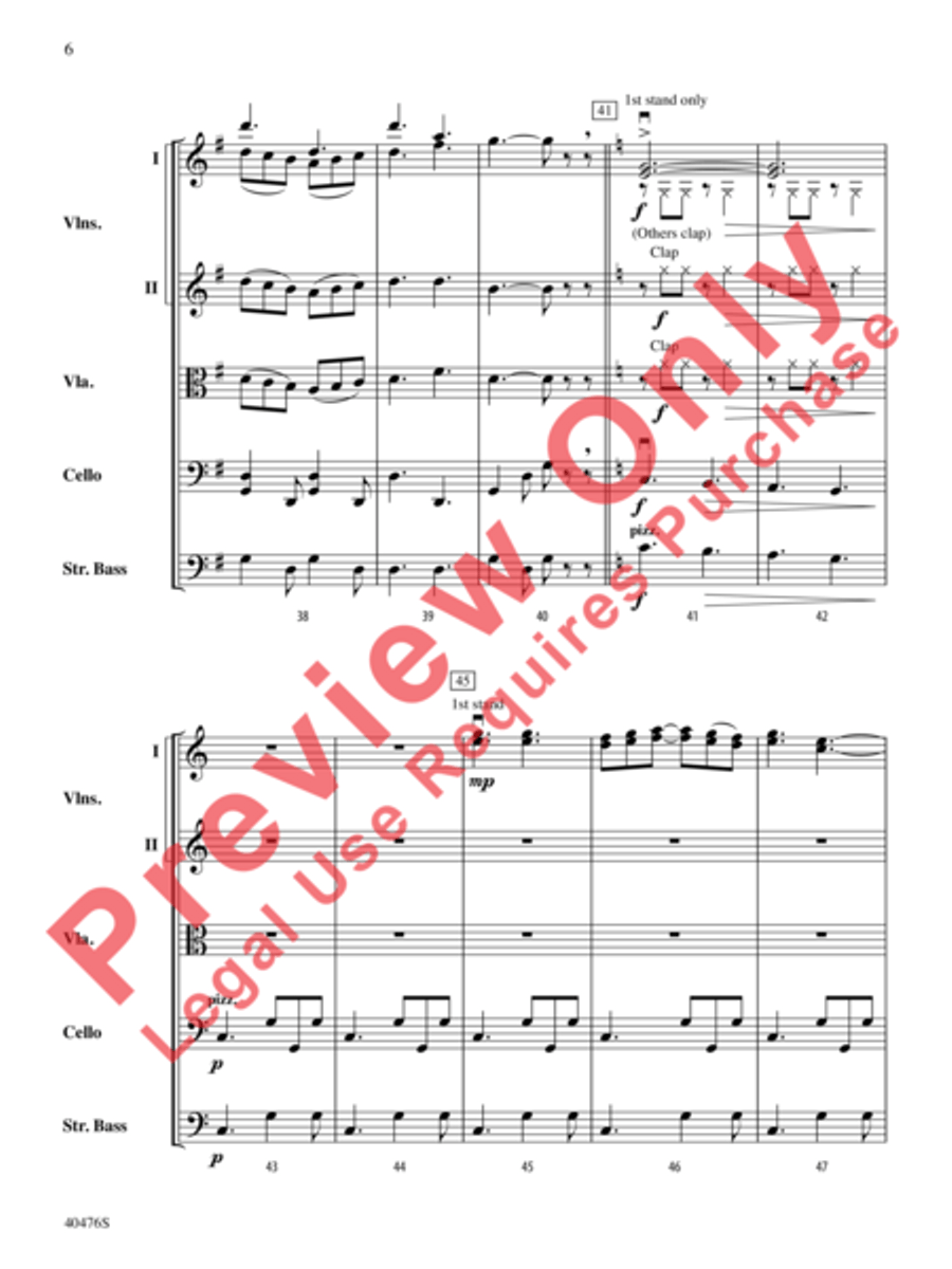 Pastorella String Orchestra scores gallery preview page 7