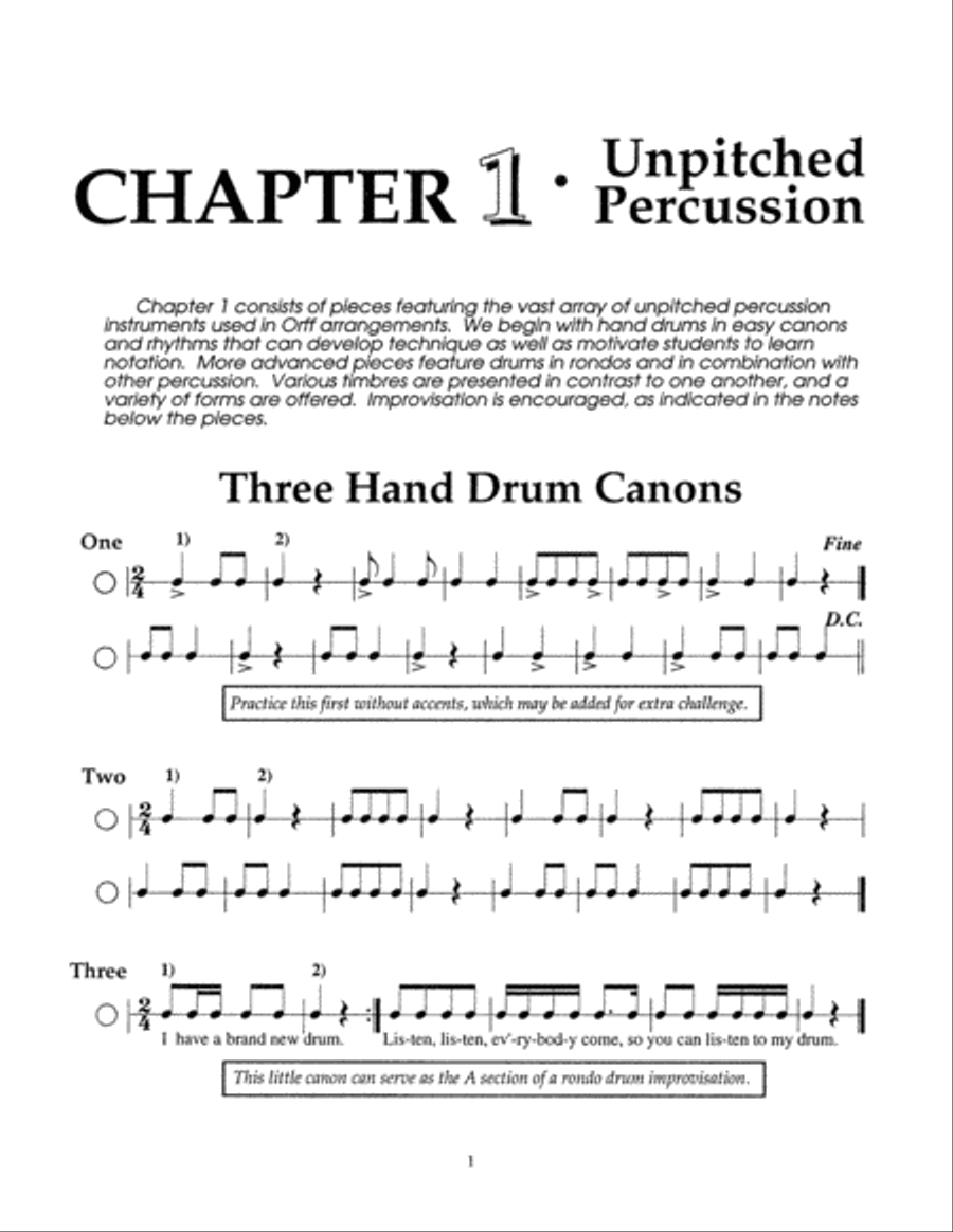 Playtime Playtime Orff Instrument scores gallery preview page 3
