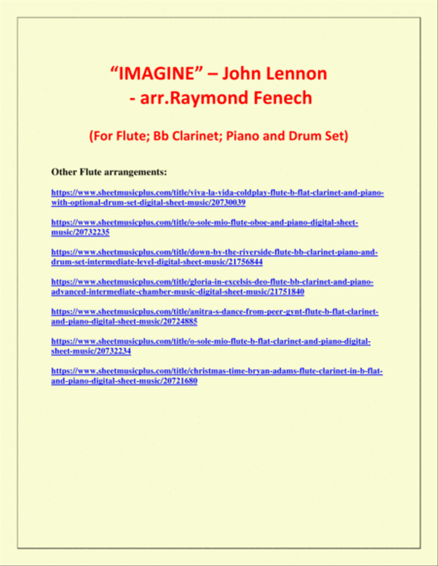 Imagine Woodwind Duet scores gallery preview page 3
