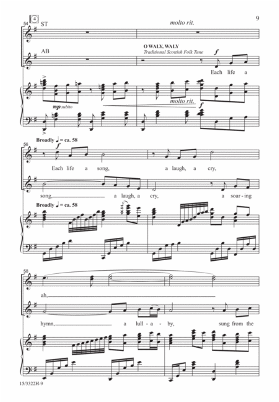 Forever Music 4-Part scores gallery preview page 9
