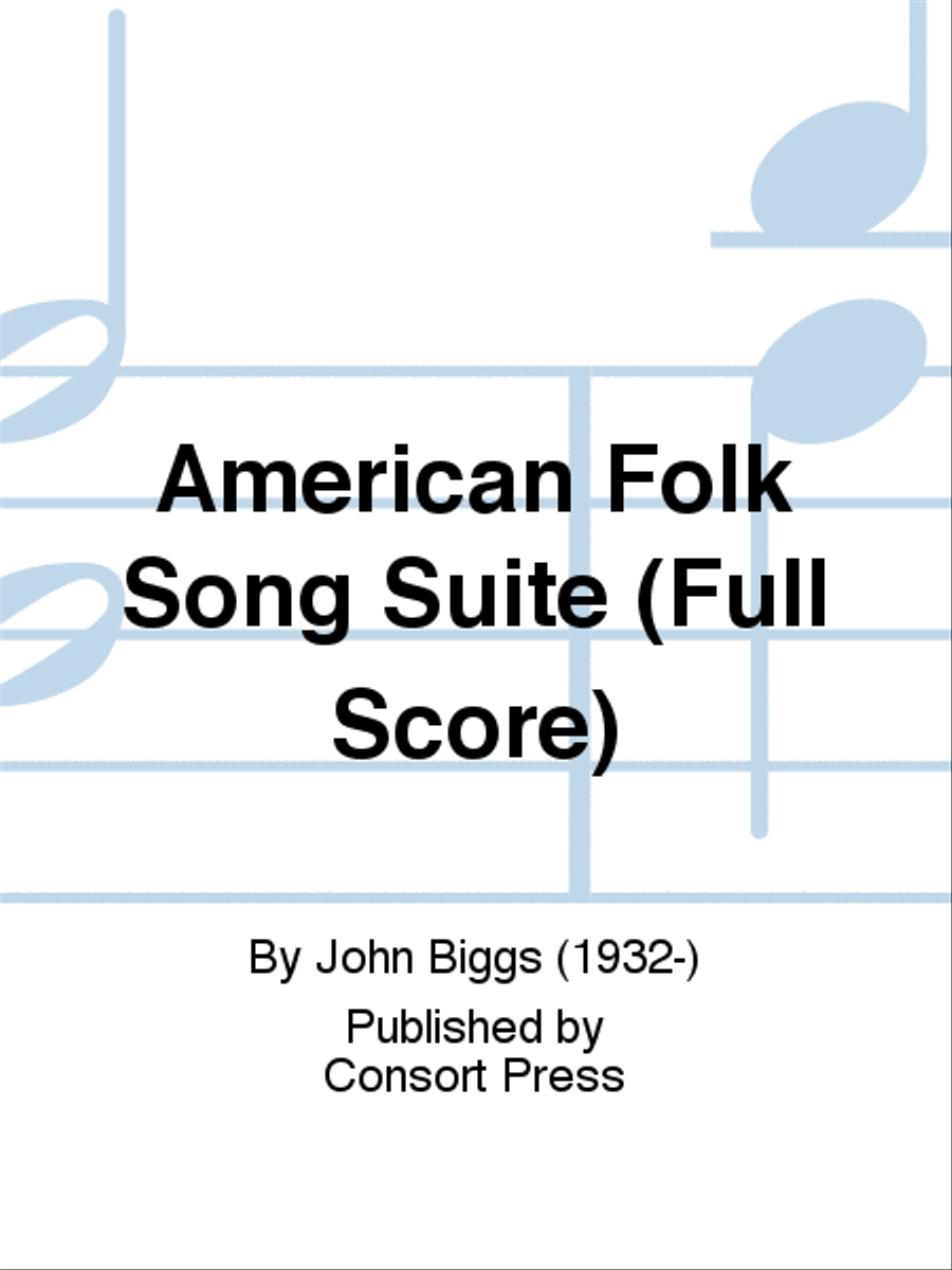 American Folk Song Suite (Full Score) Choir scores gallery preview page 1
