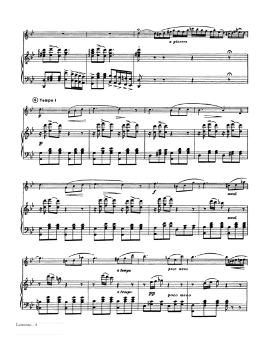 Lamento (Nocturne) Lamento (Nocturne) School and Community scores gallery preview page 4