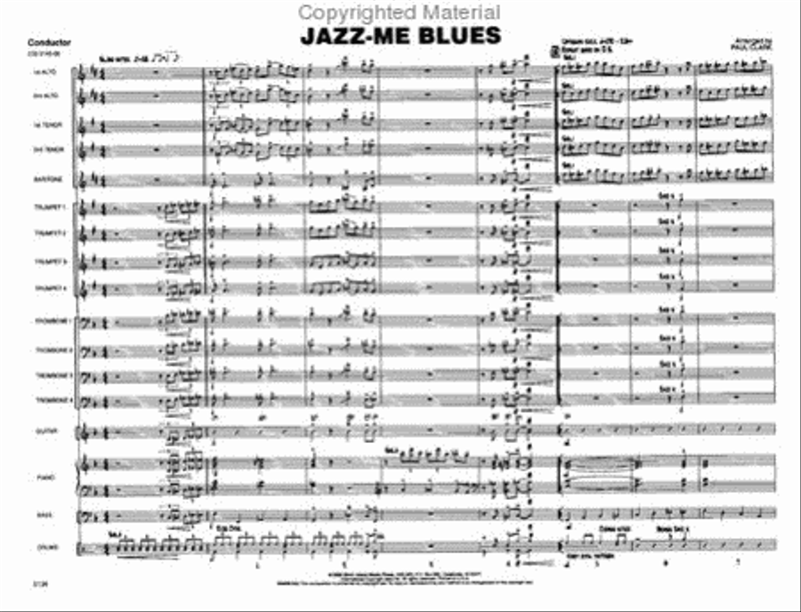 Jazz-Me Blues Jazz Ensemble scores gallery preview page 2
