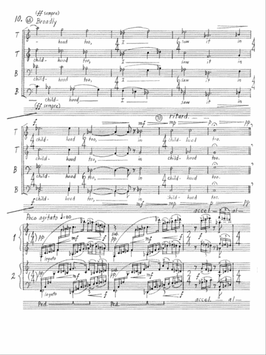 The Incomprehensible Light TTBB scores gallery preview page 8