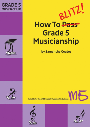 Book cover for How To Blitz Grade 5 Musicianship