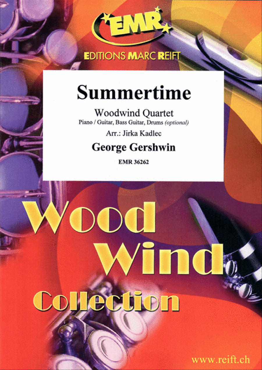 Summertime Summertime Woodwind Quartet scores gallery preview page 1