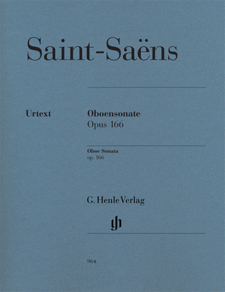 Book cover for Oboe Sonata, Op. 166