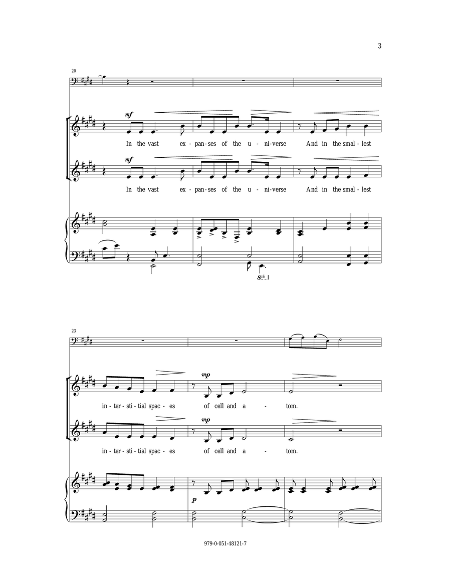 Heaven Unfolding 2-Part scores gallery preview page 3
