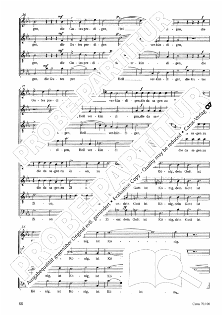Geistliches Chorbuch der Romantik Choir scores gallery preview page 89