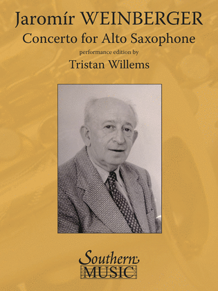 Book cover for Alto Saxophone Concerto (Revised)