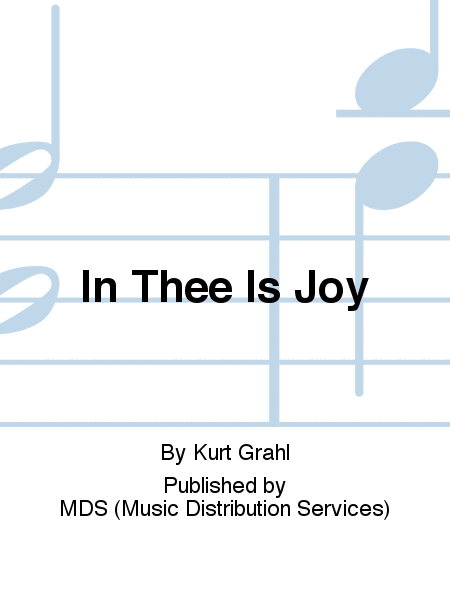 In Thee is Joy