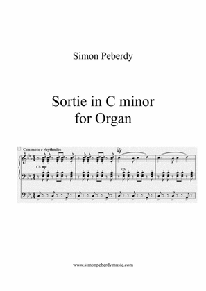 Book cover for Organ Sortie in C minor