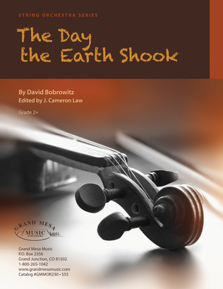 Book cover for The Day the Earth Shook